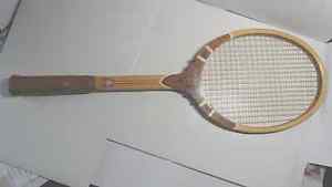 COLLECTABLE CLASSIC TAD IMPERIAL WOOD TENNIS RACKET