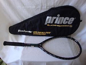 Prince Longbody Rip Stick 800 Thunder Ultralite Titanium Tennis Raquet w/case
