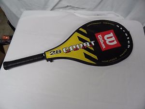 WILSON COURT ZONE STRETCH 28 OVERSIZED TENNIS RACQUET L4 4 1/2