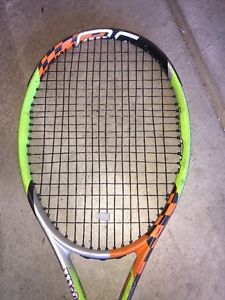 WILSON HYPER PRO STAFF TORCH OVERSIZE 110 TENNIS RACQUET 4 3/8"