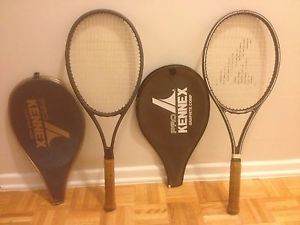 Vintage Pro Kennex Copper Ace and Graphite Comp Racquets