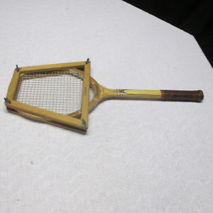 Rare Vintage Macgregor FLEETWING Tennis Racket w Wilson Press