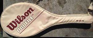 Wilson Profile 95 Sq In Tennis Racquet With Case 4 3/8"