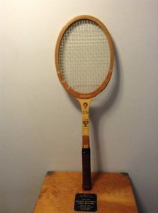 Vintage Wilson Maureen Connolly Wood Tennis Racquet Cup Speed Flex Fibre Face