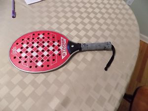 Stinger Red Laser Vintage Paddle Ball Racquet EX!!