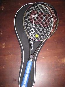 Wilson Nemesis GRAPHITE Tennis Racquet SPS POWER SERIES Racket with Case