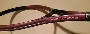 Prince Graphite Lite XB oversize tennis racquet - mint - new strings / grip