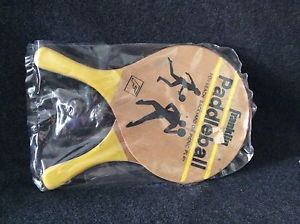 Vintage Franklin Paddle ball Beach Set Backyard Fun Picnic NOS