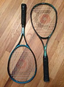 Lot of 2 Ricochet rackets in good condition - Phantom graphite, Apache