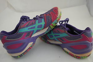 Fuerte Huellas de uso# Asics solución en Gel Speed 2 Clay Mujer FS14 Talla 39 75