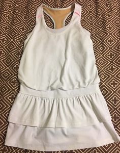 Ivivva Girls 12 Tennis Jumper Outfit One Piece