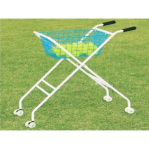 Carro guardapelotas tenis y pádel. Una cesta
