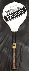 Wilson T2000 Tennis Racket with Cover "France 1969"