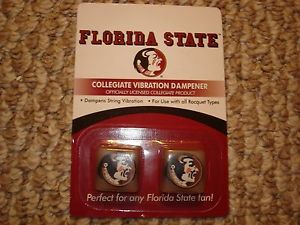 New Florida State FSU Collegiate Tennis Vibration Dampener - Go Seminole