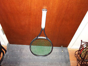 Slazenger Silhouette 105 Tennis Racket Carbon Vtg Oversize Racquet 4 1/4 CLEAN!