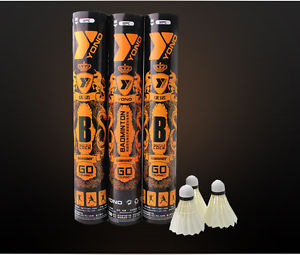 Top Quality YONO Badminton Shuttlecocks Birdies Badminton Ball 12Pcs