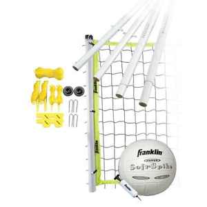 Franklin Sports Advanced Volleyball Set Official volleyball boundary marker kit
