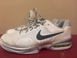 Nike Air Max Cage Tennis Shoes Women's 9 White