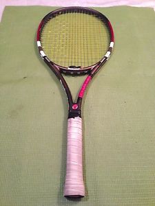 Babolat Pure Control Zylon 360- Grip:4-3/8- Great Condition. New Strings