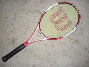 WILSON NCODE SIX-ONE 95 MIDPLUS 16X18  TENNIS RACQUET  GRIP-4 3/8