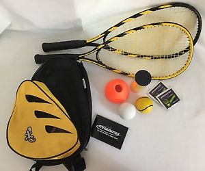 Speedminton S600 Badminton Set yellow and black