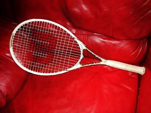 Wilson 110 Adult Venus Serena Williams Tennis Racquet Racket White