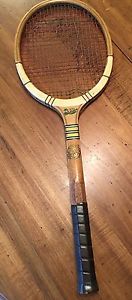 Vintage FH Ayres The New Wimbledon Tennis Racquet Racket 1930's