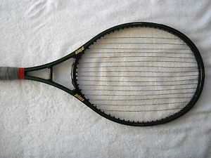 Prince Original Classic Graphite Oversize Four Stripe (4 Stripe) 41/2 grip