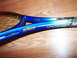 Prince Catalyst 107 Extra Length LXT Oversize Tennis Racket Vtg Racquet 4 1/4
