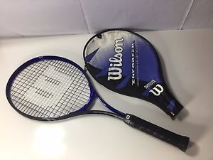 Wilson Enforcer Tennis Racquet L3 4 3/8 Series 6000 Light Alloy With Cover