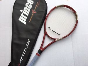 Prince Triple Threat Tungsten Attitude Tennis Racquet with Original Case!