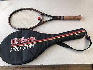 Vintage Wilson PRO STAFF Midsize 85 Tennis Racquet Early ST VINCENT HMQ Sampras