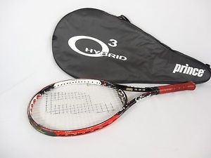 Prince EXO3 HYBRID 100 4 1/4 Tennis Racquet with Carrying Case 