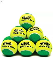 Gamma Sports Quick Kids 78 Training Transition Tennis Balls - Pack of 12