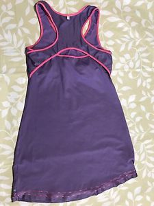 MOVING COMFORT "Endurance" Purple Running/Tennis Dress - Size Medium
