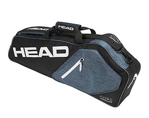 Head Core 3R Pro Tennis Racquet Racket Bag - Grey - Auth Dealer - Reg $55