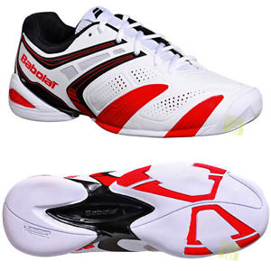 Babolat Zapatillas De Tenis De Hombres V-Pro 2 Interior blanco rojo