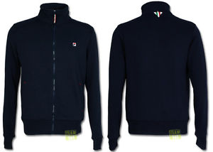 Fila Chaqueta Tejida Para Hombres Rob azul