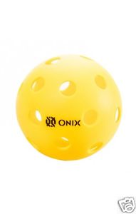 New 6 PACK ONIX Pure Pickleball Balls Indoor Play Meets USAPA Fun Sport