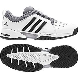 adidas Barricade Classic Wide 4E White/Black/Grey