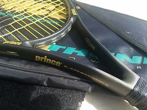 Prince Longbody 108 Thunder 850 Power Tennis Racquet with Case 4 5/8 w/ cover