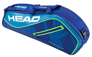 Head Tour Team 3R Pro Tennis Racquet Racket Bag - Blue / Blue - Reg $55