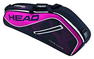 Head Tour Team 3R Pro Tennis Racquet Racket Bag - Navy / Pink - Reg $55