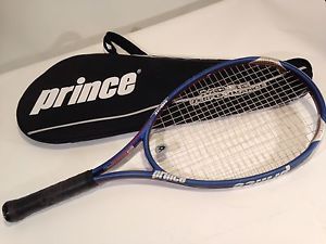 Prince Triple Threat More Performance Thunder Oversize 115 4 3/8 Grip W/cover