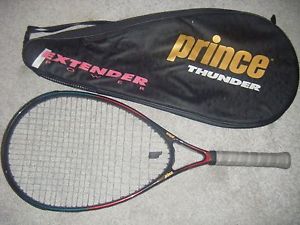 Prince Extender Thunder 880 pl Power Level Tennis Racquet And Carry Bag