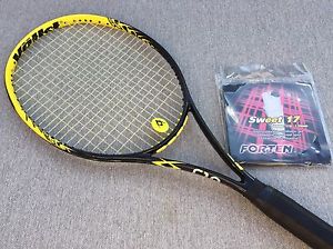 Volkl C10 Pro MP 98 tennis racquet 4 3/8 or 4 1/2 + leather grip