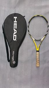 Head Microgel Extreme 4 3/8 Titanium Etreme Pro Titanium Tennis Racquet