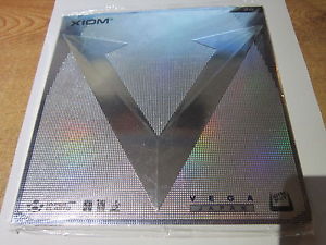 REVETEMENT RUBBER  XIOM VEGA JAPAN  NOIR BLACK 2,0 NEUF NEW!no donic dhs nittaku