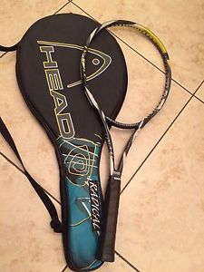 HEAD RADICAL TOUR TWIN TUBE OS 107 TENNIS RACQUET 4 1/2