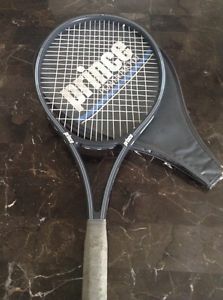 PRINCE POWER PRO 110 Fiberglass and Graphite fibers Tennis Racquet with Cover